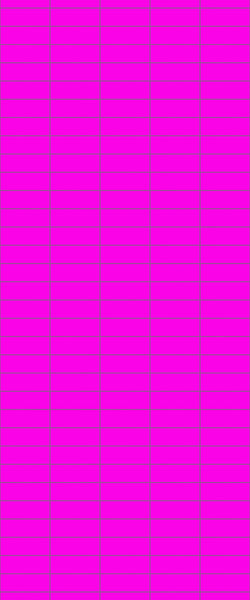 Pink Horizontal Block Tile Acrylic Shower Panel 2440mm x 1220mm ( 3mm Thick) - CladdTech