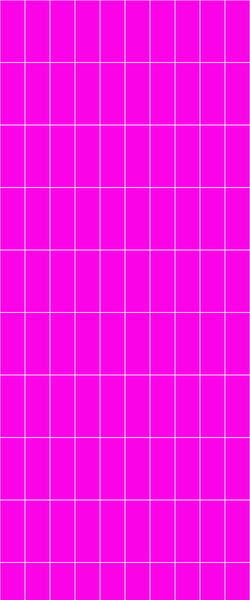 Pink Vertical Block Tile Acrylic Shower Panel 2440mm x 1220mm ( 3mm Thick) - CladdTech