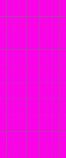 Pink Vertical Block Tile Acrylic Shower Panel 2440mm x 1220mm ( 3mm Thick) - CladdTech