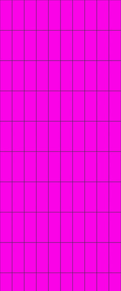 Pink Vertical Block Tile Acrylic Shower Panel 2440mm x 1220mm ( 3mm Thick) - CladdTech