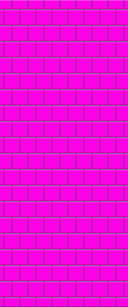 Pink Large Square's Tile Acrylic Shower Wall Panel 2440mm x 1220mm ( 3mm Thick) - CladdTech