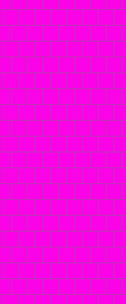 Pink Large Square's Tile Acrylic Shower Wall Panel 2440mm x 1220mm ( 3mm Thick) - CladdTech