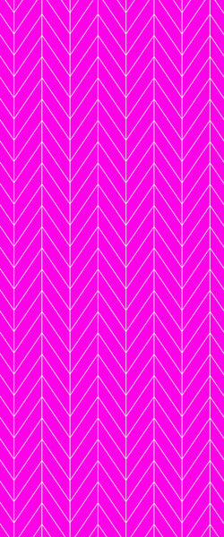 Pink Chevron Tile Acrylic Shower Wall Panel 2440mm x 1220mm ( 3mm Thick) - CladdTech