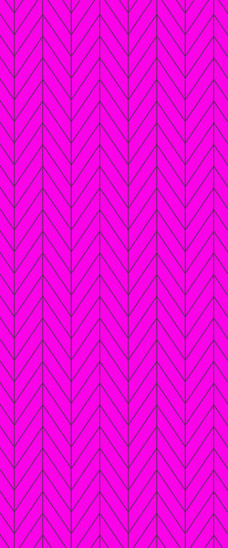 Pink Chevron Tile Acrylic Shower Wall Panel 2440mm x 1220mm ( 3mm Thick) - CladdTech
