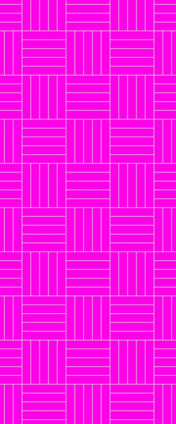 Pink Mosaic Tile Acrylic Shower Wall Panel 2440mm x 1220mm ( 3mm Thick) - CladdTech