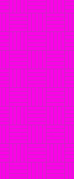 Pink Mosaic Tile Acrylic Shower Wall Panel 2440mm x 1220mm ( 3mm Thick) - CladdTech