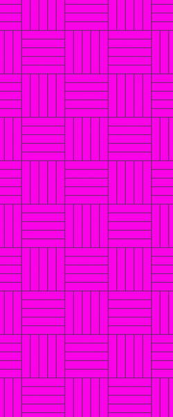 Pink Mosaic Tile Acrylic Shower Wall Panel 2440mm x 1220mm ( 3mm Thick) - CladdTech
