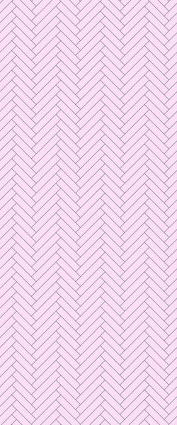 Pink Single Herringbone Tile Acrylic Shower Panel 2440mm x 1220mm ( 3mm Thick) - CladdTech