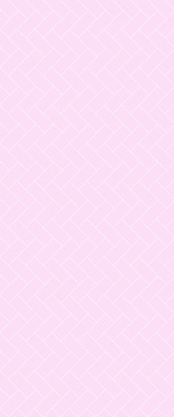 Pink Diagonal Herringbone Tile Acrylic Shower Panel 2440mm x 1220mm ( 3mm Thick) - CladdTech
