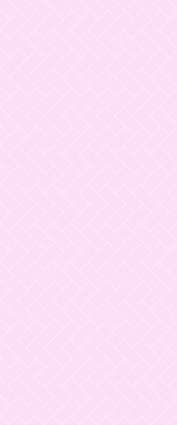 Pink Diagonal Herringbone Tile Acrylic Shower Panel 2440mm x 1220mm ( 3mm Thick) - CladdTech