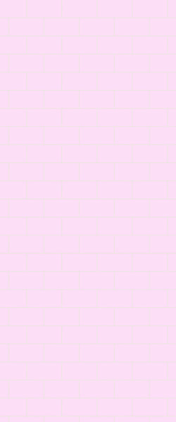 Pink Subway Tile Acrylic Shower Panel 2440mm x 1220mm ( 3mm Thick) - CladdTech