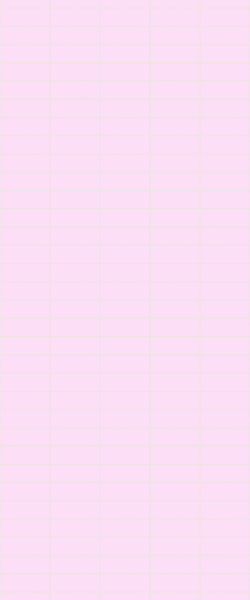 Pink Horizontal Block Tile Acrylic Shower Panel 2440mm x 1220mm ( 3mm Thick) - CladdTech