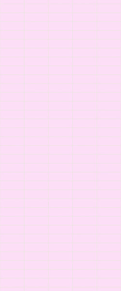 Pink Horizontal Block Tile Acrylic Shower Panel 2440mm x 1220mm ( 3mm Thick) - CladdTech