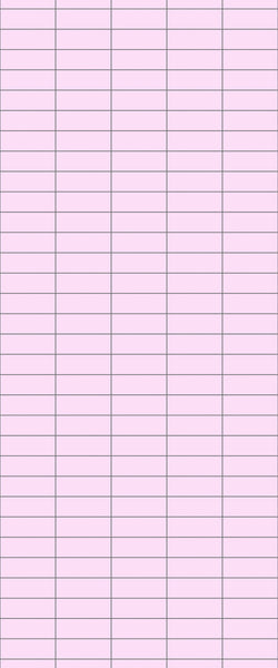 Pink Horizontal Block Tile Acrylic Shower Panel 2440mm x 1220mm ( 3mm Thick) - CladdTech