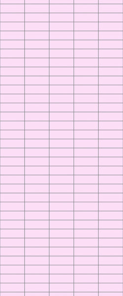 Pink Horizontal Block Tile Acrylic Shower Panel 2440mm x 1220mm ( 3mm Thick) - CladdTech