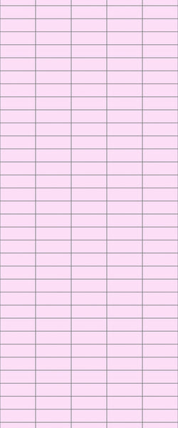 Pink Horizontal Block Tile Acrylic Shower Panel 2440mm x 1220mm ( 3mm Thick) - CladdTech