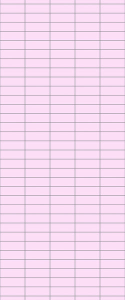 Pink Horizontal Block Tile Acrylic Shower Panel 2440mm x 1220mm ( 3mm Thick) - CladdTech