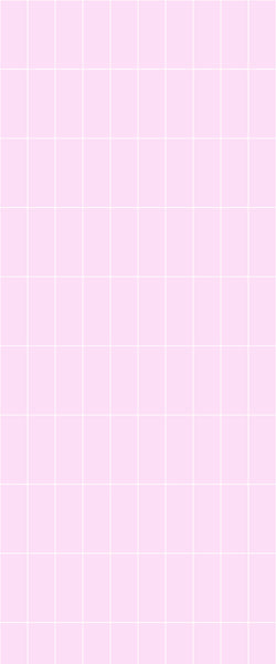 Pink Vertical Block Tile Acrylic Shower Panel 2440mm x 1220mm ( 3mm Thick) - CladdTech