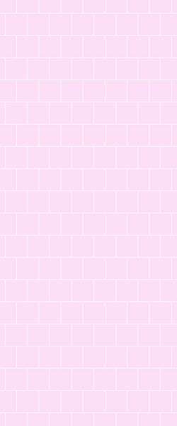 Pink Large Square's Tile Acrylic Shower Wall Panel 2440mm x 1220mm ( 3mm Thick) - CladdTech