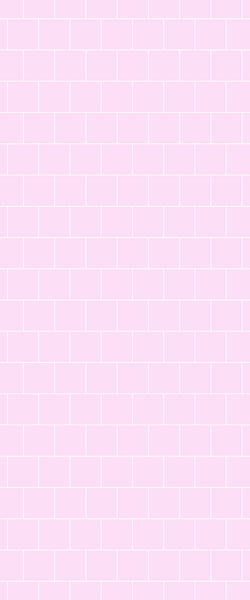 Pink Large Square's Tile Acrylic Shower Wall Panel 2440mm x 1220mm ( 3mm Thick) - CladdTech