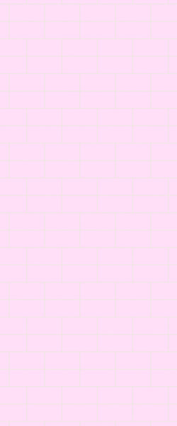 Pink Brickbond Tile Acrylic Shower Wall Panel 2440mm x 1220mm ( 3mm Thick) - CladdTech