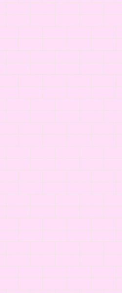 Pink Brickbond Tile Acrylic Shower Wall Panel 2440mm x 1220mm ( 3mm Thick) - CladdTech