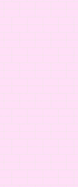 Pink Brickbond Tile Acrylic Shower Wall Panel 2440mm x 1220mm ( 3mm Thick) - CladdTech