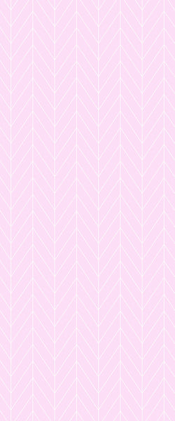 Pink Chevron Tile Acrylic Shower Wall Panel 2440mm x 1220mm ( 3mm Thick) - CladdTech