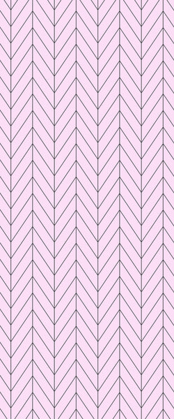 Pink Chevron Tile Acrylic Shower Wall Panel 2440mm x 1220mm ( 3mm Thick) - CladdTech