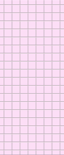 Pink Checkerboard Tile Acrylic Shower Wall Panel 2440mm x 1220mm ( 3mm Thick) - CladdTech