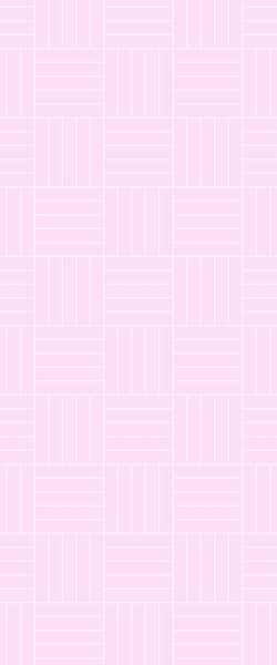 Pink Mosaic Tile Acrylic Shower Wall Panel 2440mm x 1220mm ( 3mm Thick) - CladdTech