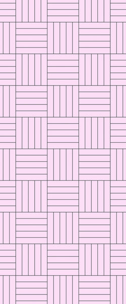 Pink Mosaic Tile Acrylic Shower Wall Panel 2440mm x 1220mm ( 3mm Thick) - CladdTech
