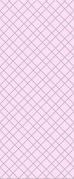 Pink Basket Weave Tile Acrylic Shower Panel 2440mm x 1220mm ( 3mm Thick) - CladdTech