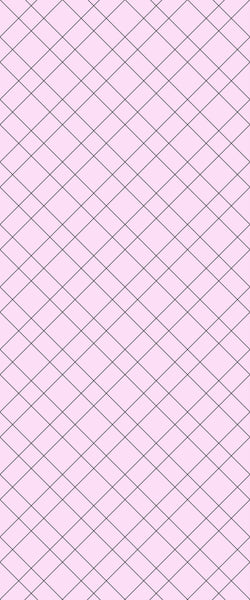 Pink Basket Weave Tile Acrylic Shower Panel 2440mm x 1220mm ( 3mm Thick) - CladdTech