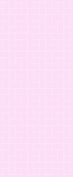 Pink Windmill Tile Acrylic Shower Panel 2440mm x 1220mm ( 3mm Thick) - CladdTech