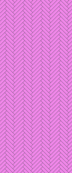 Pink Single Herringbone Tile Acrylic Shower Panel 2440mm x 1220mm ( 3mm Thick) - CladdTech