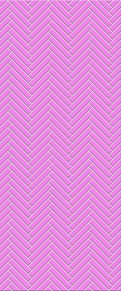 Pink Double Herringbone Tile Acrylic Shower Panel 2440mm x 1220mm ( 3mm Thick) - CladdTech
