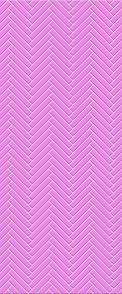 Pink Double Herringbone Tile Acrylic Shower Panel 2440mm x 1220mm ( 3mm Thick) - CladdTech