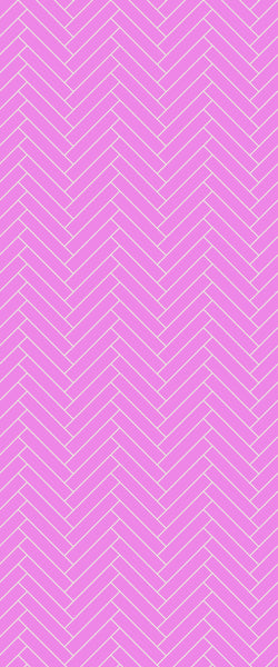 Pink Double Herringbone Tile Acrylic Shower Panel 2440mm x 1220mm ( 3mm Thick) - CladdTech