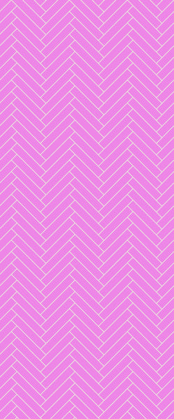 Pink Double Herringbone Tile Acrylic Shower Panel 2440mm x 1220mm ( 3mm Thick) - CladdTech