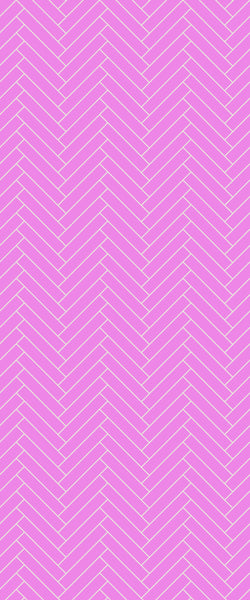 Pink Double Herringbone Tile Acrylic Shower Panel 2440mm x 1220mm ( 3mm Thick) - CladdTech