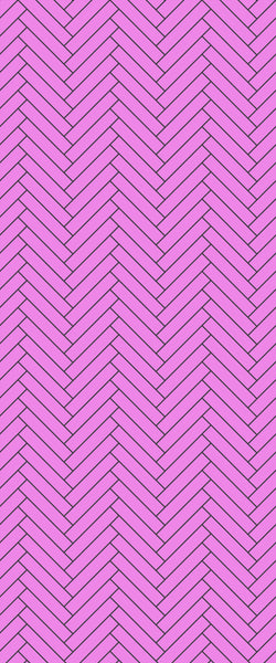 Pink Double Herringbone Tile Acrylic Shower Panel 2440mm x 1220mm ( 3mm Thick) - CladdTech