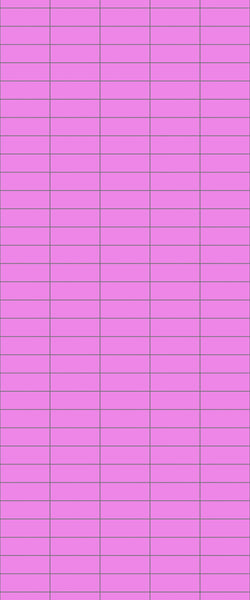 Pink Horizontal Block Tile Acrylic Shower Panel 2440mm x 1220mm ( 3mm Thick) - CladdTech