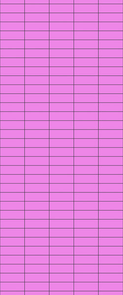 Pink Horizontal Block Tile Acrylic Shower Panel 2440mm x 1220mm ( 3mm Thick) - CladdTech