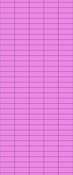 Pink Horizontal Block Tile Acrylic Shower Panel 2440mm x 1220mm ( 3mm Thick) - CladdTech
