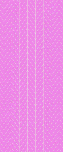 Pink Chevron Tile Acrylic Shower Wall Panel 2440mm x 1220mm ( 3mm Thick) - CladdTech
