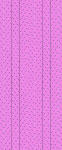 Pink Chevron Tile Acrylic Shower Wall Panel 2440mm x 1220mm ( 3mm Thick) - CladdTech