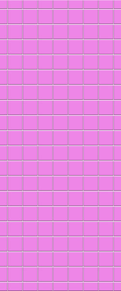 Pink Checkerboard Tile Acrylic Shower Wall Panel 2440mm x 1220mm ( 3mm Thick) - CladdTech