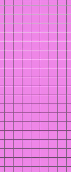 Pink Checkerboard Tile Acrylic Shower Wall Panel 2440mm x 1220mm ( 3mm Thick) - CladdTech