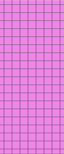 Pink Checkerboard Tile Acrylic Shower Wall Panel 2440mm x 1220mm ( 3mm Thick) - CladdTech